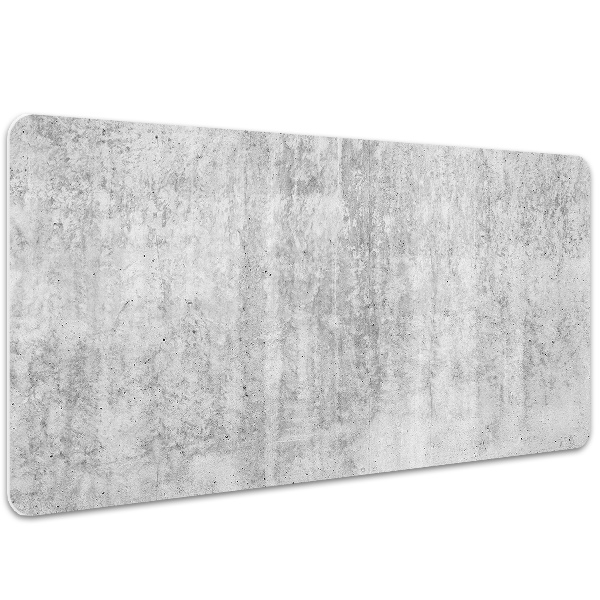 Sous main de bureau Béton gris