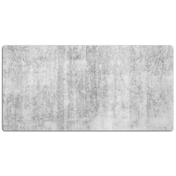 Sous main de bureau Béton gris