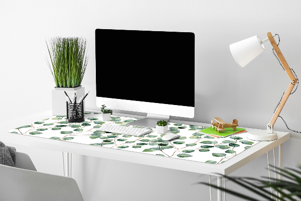 Sous-main bureau Brindilles avec feuilles