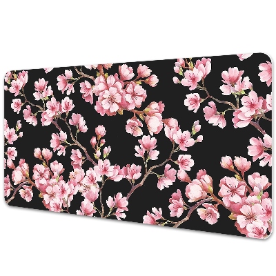 Tapis de bureau fleurs de cerisier