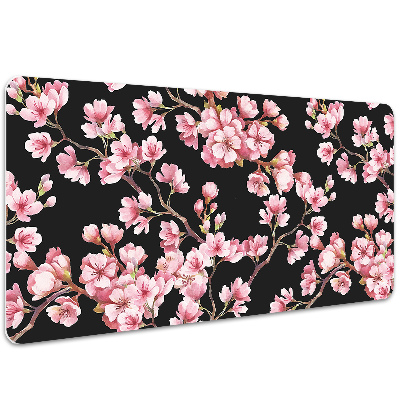 Tapis de bureau fleurs de cerisier