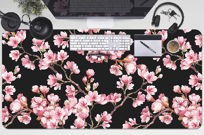 Tapis de bureau fleurs de cerisier