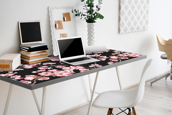 Tapis de bureau fleurs de cerisier