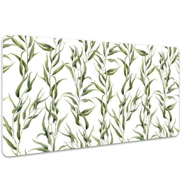 Sous-main bureau Feuilles d'eucalyptus
