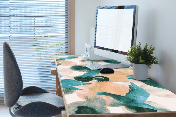 Sous-main bureau Oiseaux peints