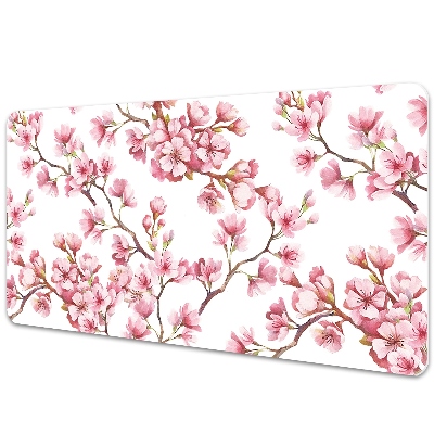 Tapis de bureau fleurs de cerisier