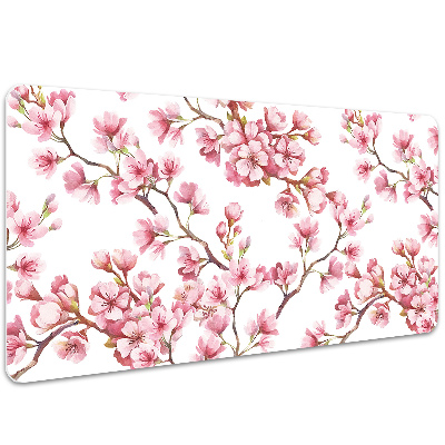 Tapis de bureau fleurs de cerisier