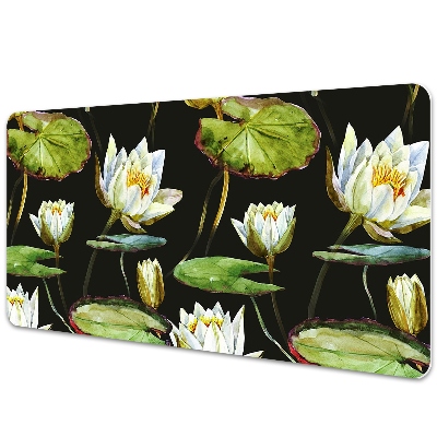 Sous main de bureau Fleurs de lotus