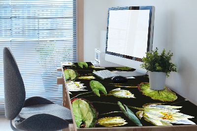 Sous main de bureau Fleurs de lotus