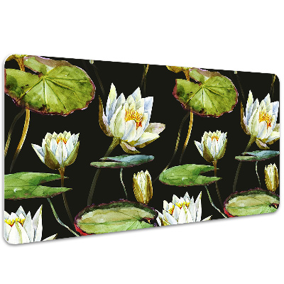 Sous main de bureau Fleurs de lotus