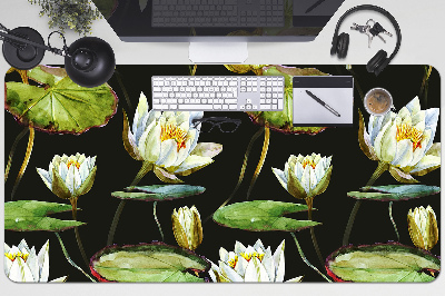 Sous main de bureau Fleurs de lotus