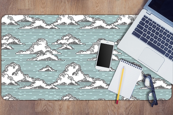 Sous-main bureau Dessin des nuages