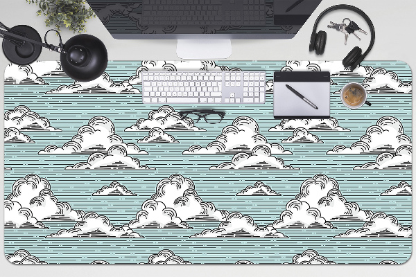 Sous-main bureau Dessin des nuages