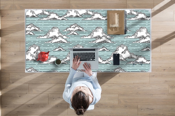Sous-main bureau Dessin des nuages