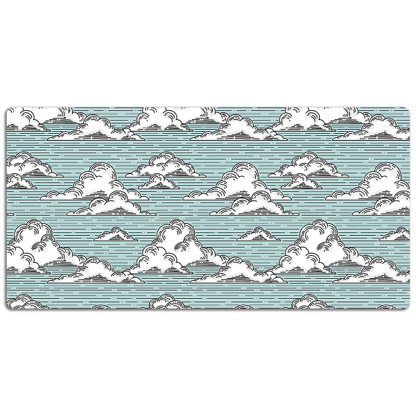 Sous-main bureau Dessin des nuages