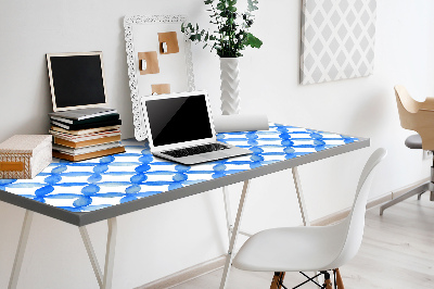 Tapis de bureau Cercles bleus