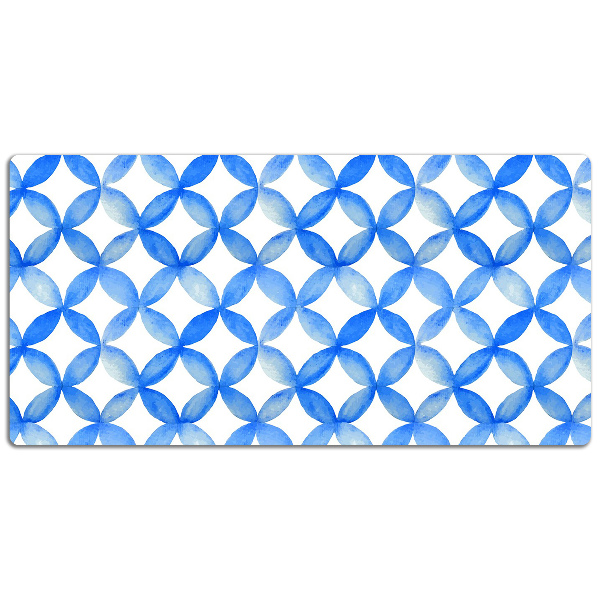 Tapis de bureau Cercles bleus