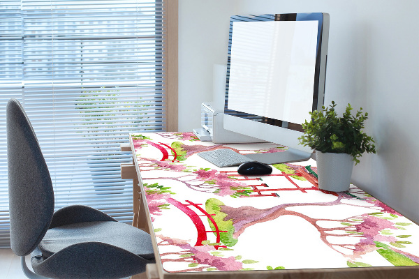 Sous-main bureau Motifs japonais