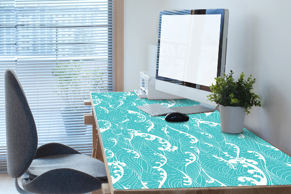 Sous main de bureau Vagues
