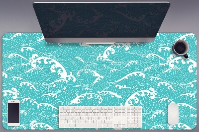 Sous main de bureau Vagues