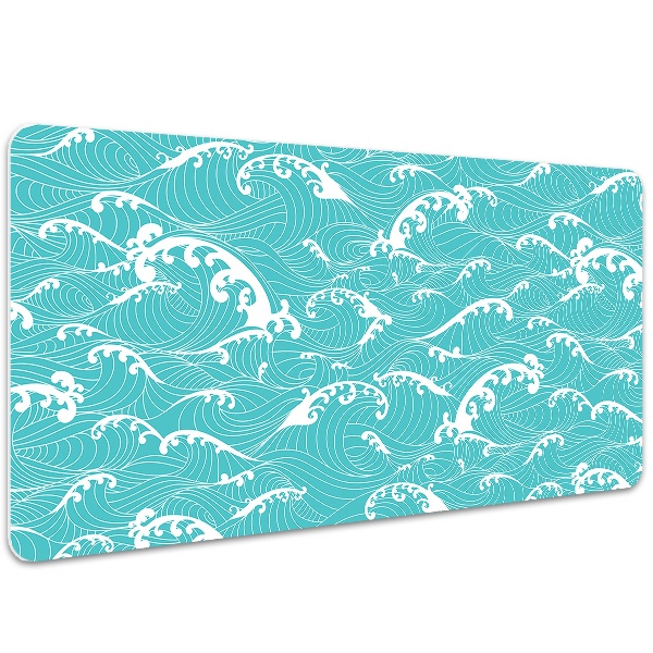 Sous main de bureau Vagues