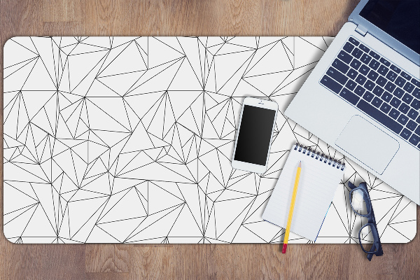 Tapis de bureau Triangles simples