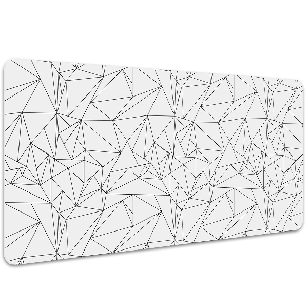 Tapis de bureau Triangles simples