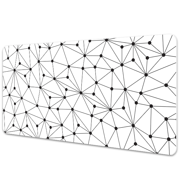 Tapis de bureau Triangles points