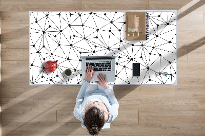 Tapis de bureau Triangles points