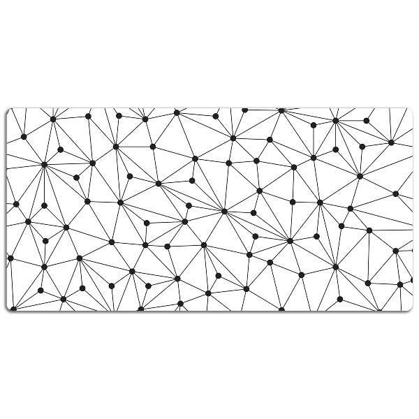 Tapis de bureau Triangles points