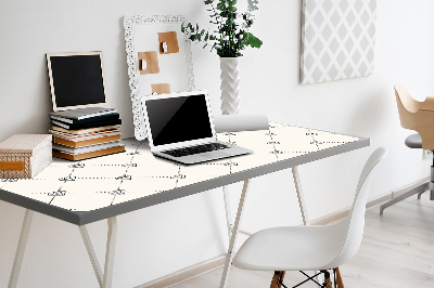 Tapis de bureau Motif en diamants