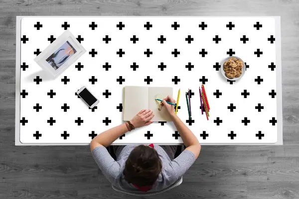 Sous-main bureau Avantages monochromes