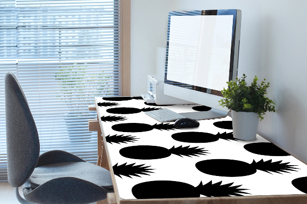 Sous-main bureau Ananas noirs