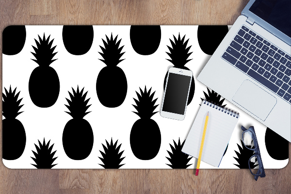 Sous-main bureau Ananas noirs