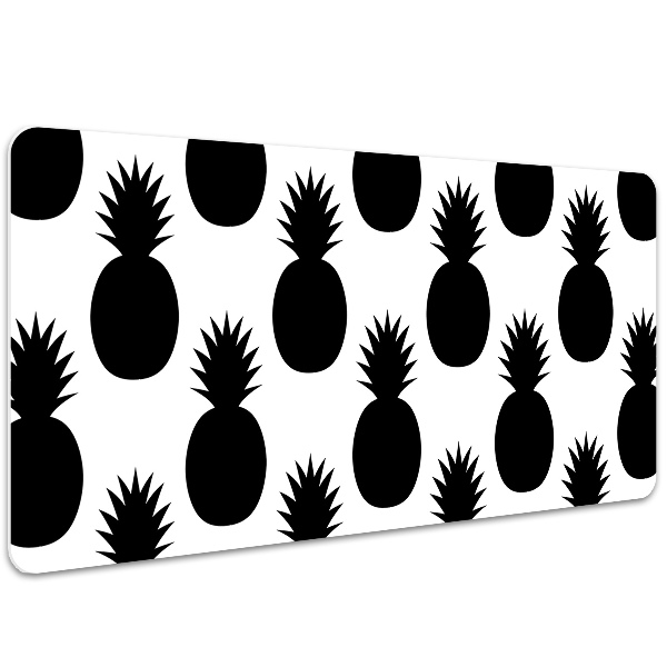 Sous-main bureau Ananas noirs