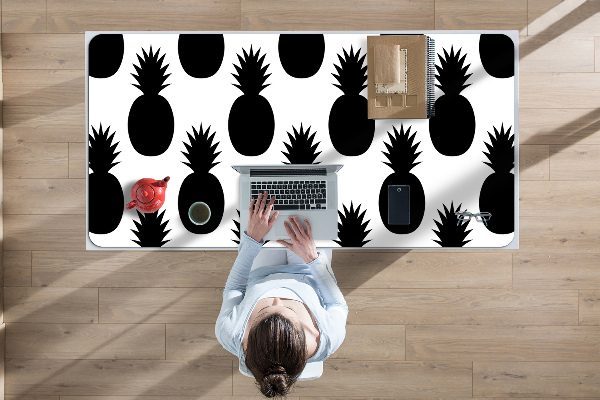 Sous-main bureau Ananas noirs