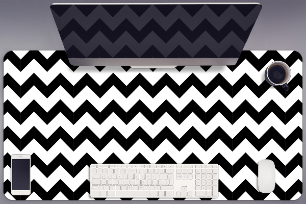 Sous main de bureau Zigzag