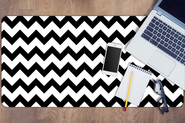 Sous main de bureau Zigzag