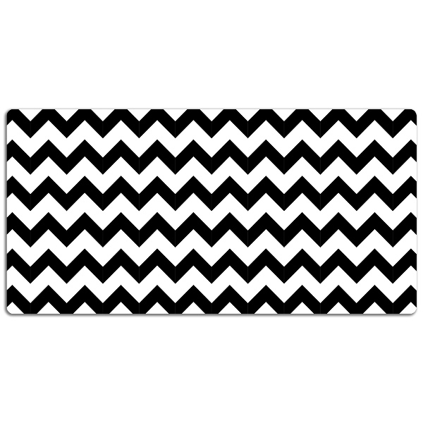 Sous main de bureau Zigzag