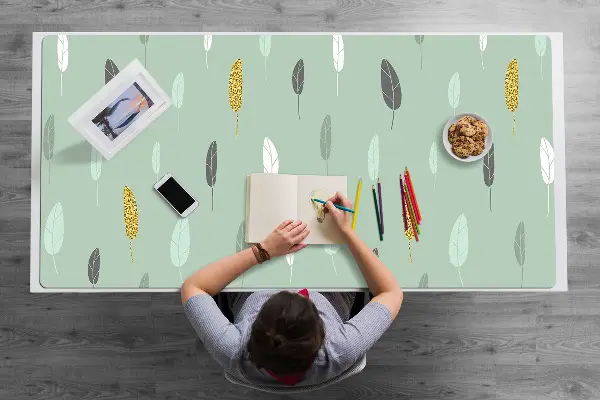 Sous main de bureau Feuilles