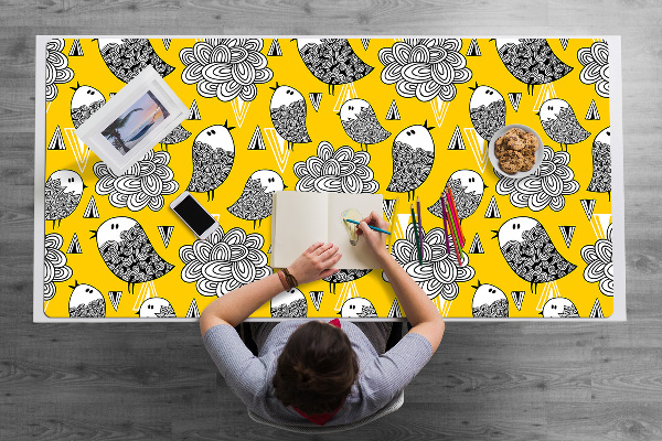 Tapis de bureau Doodle Birds