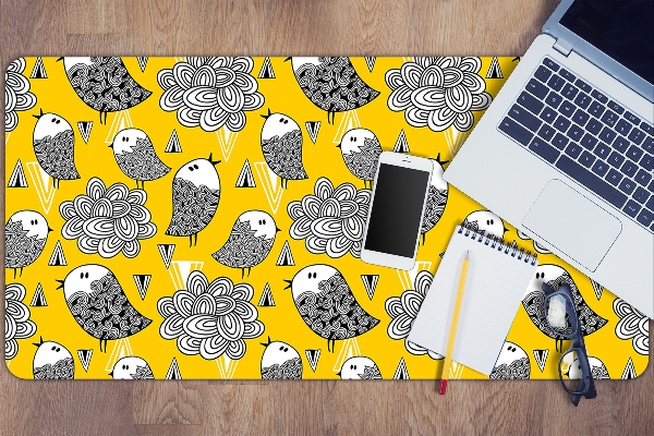 Tapis de bureau Doodle Birds