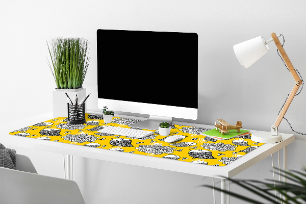 Tapis de bureau Doodle Birds