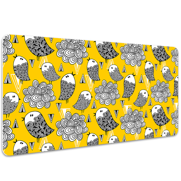 Tapis de bureau Doodle Birds
