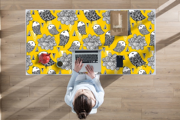 Tapis de bureau Doodle Birds