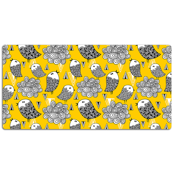 Tapis de bureau Doodle Birds
