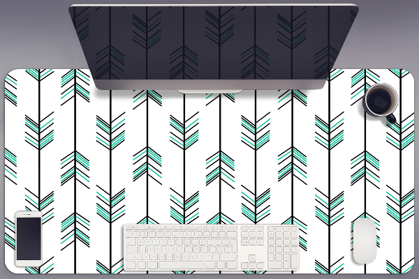 Sous-main bureau Flèches illustration
