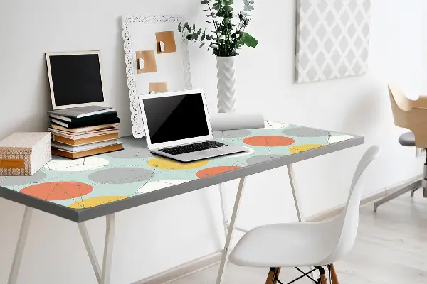 Protège bureau Modèle géométrique