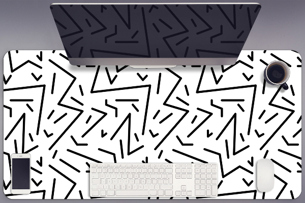 Tapis de bureau Style Memphis