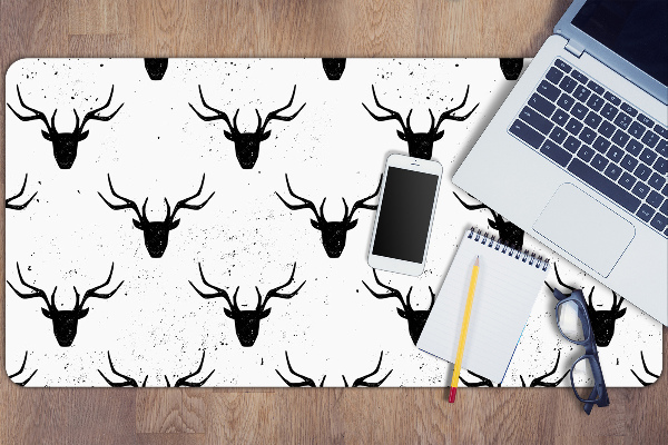 Sous main de bureau Tête de cerf